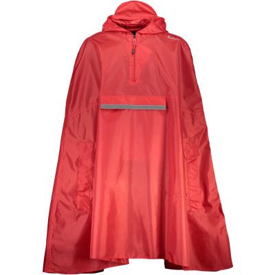 UNISEX CAPE RAIN FIX HOOD C580 M in rot