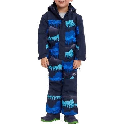 McKINLEY Kinder Overall Tiger II in blau