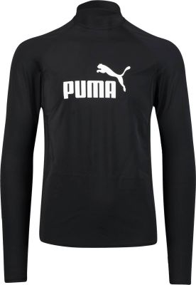 PUMA Herren Shirt SWIM MEN LONG SLEEVE RASH GUAR in schwarz