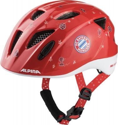 ALPINA Kinder Helm XIMO FCB in rot