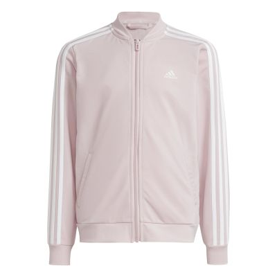 Junior Girls Essentials 3 Stripes Tracksuit in rosa