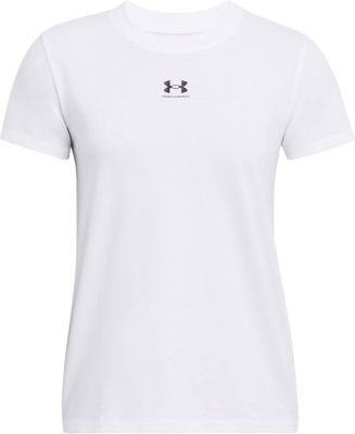 UNDER ARMOUR Damen Shirt OFF CAMPUS CORE SS in weiß