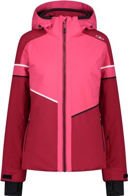 CMP Damen Jacke WOMAN JACKET ZIP HOOD in rot