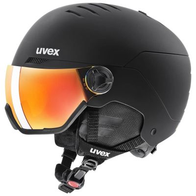 uvex wanted visor black matt 54-58 in schwarz