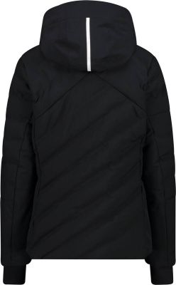 CMP Damen Jacke WOMAN JACKET ZIP HOOD in schwarz