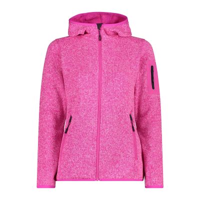 WOMAN JACKET FIX HOOD in grau