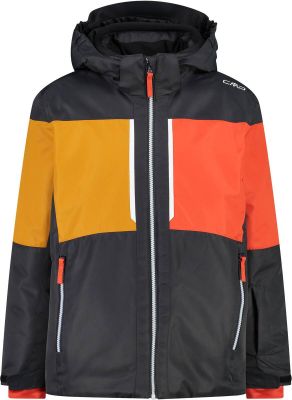 CMP Kinder Jacke KID JACKET SNAPS HOOD in grau