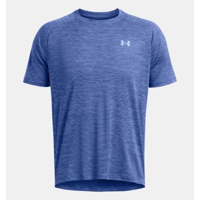 UA Tech Textured SS in blau