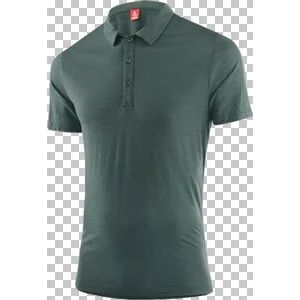 M POLOSHIRT MERINO-TENCEL(TM) in grün