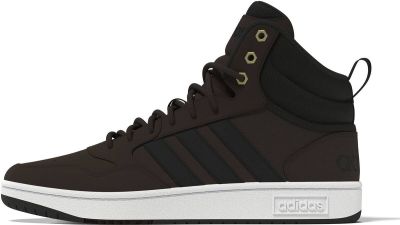 ADIDAS Herren Freizeitschuhe HOOPS 3.0 MID WTR in grau