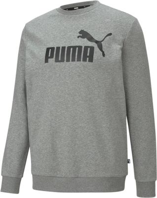 PUMA Herren Sweatshirt ESS Big Logo Crew TR in grau