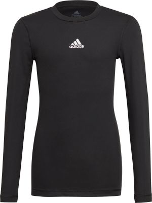 adidas Kinder Techfit Longsleeve in schwarz