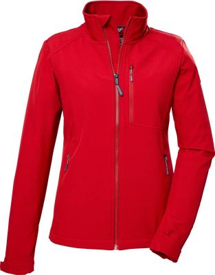 KILLTEC Damen Funktionsjacke KOS 264 WMN SFTSHLL JCKT in rot