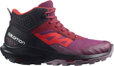 SHOES OUTpulse Mid GTX W Grape Wine/Vani 000 7,5 in schwarz