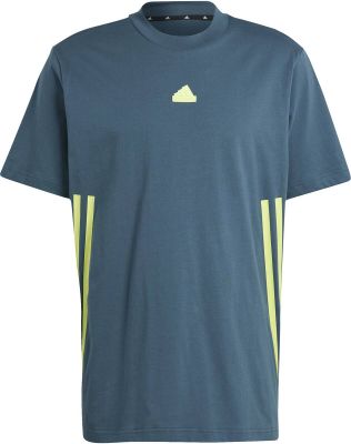 ADIDAS Herren Future Icons 3-Streifen T-Shirt in grau