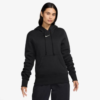 W NSW PHNX FLC STD PO HOODIE in schwarz