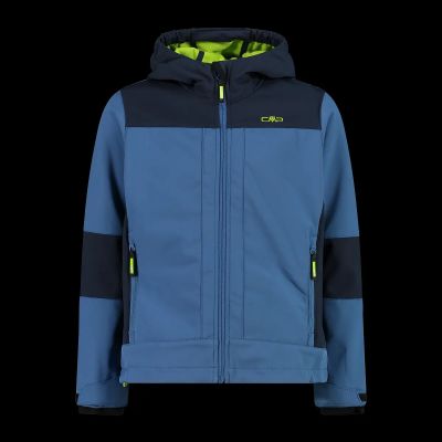 Kinder Funktionsjacke Softshelljacke in blau