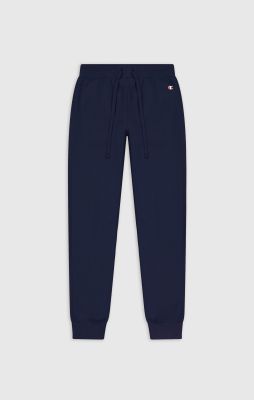 Rib Cuff Pants in blau 