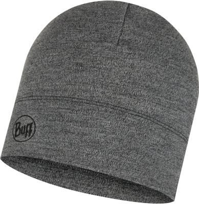 Merino Midweight Beanie 933 - in grau