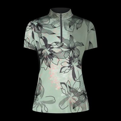 WOMAN T-SHIRT FREE BIKE in 09zr salvia-jade