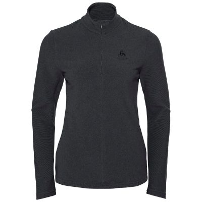 Mid layer 1/2 zip ROY in grau