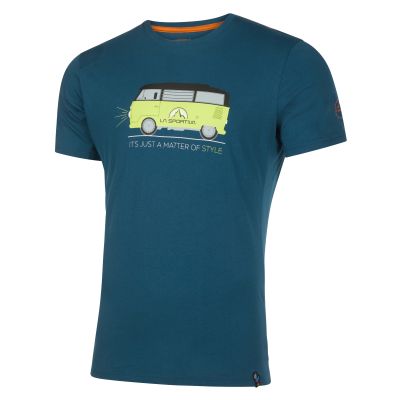 Van T-Shirt M in blau