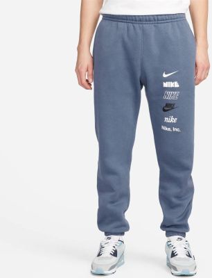 NIKE Herren Sporthose M NK CLUB+ BB CF PANT MLOGO in grau