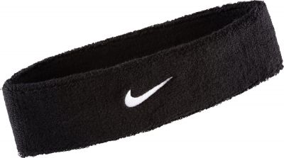 NIKE Swoosh Headbands in schwarz