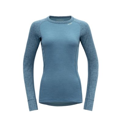 DUO ACTIVE MERINO 205 SHIRT WMN in blau