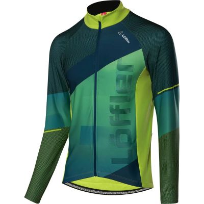 LÖFFLER Herren Trikot BIKE L/S JERSEY SPEED in blau