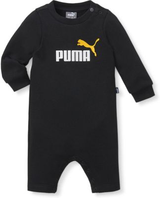 PUMA Kinder Sportanzug Minicats Newborn Coverall in schwarz