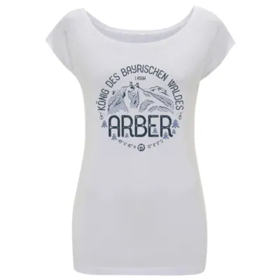 Puranda Bambus T-Shirt Arber Women in weiß