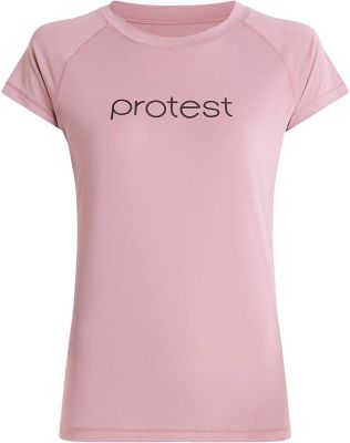 PROTEST Damen Shirt PRTKILDA rashguard short sleeve in pink