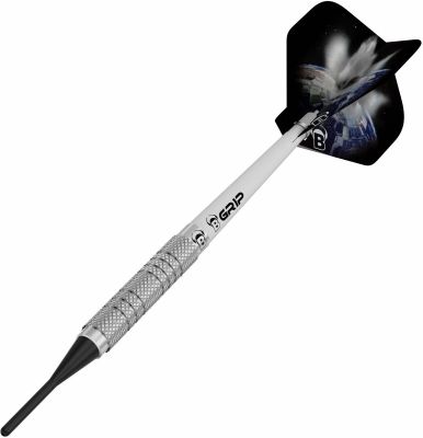 BULL'S Dartpfeil Meteor MT2 Soft Dart in silber