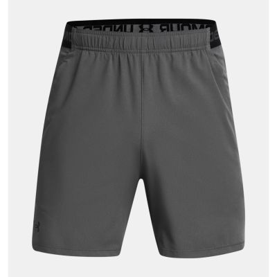 UA Vanish Woven 6in Shorts in grau