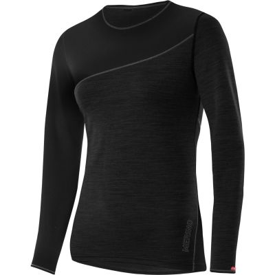 W SHIRT L/S TRANSTEX MERINO 990 44 in schwarz