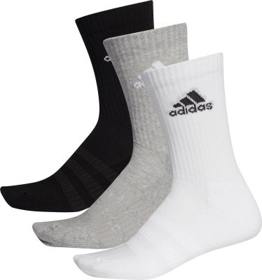 ADIDAS Lifestyle - Textilien - Socken Cush Crew 3er Socken in silber