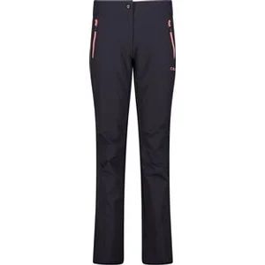 Damen Keilhose WOMAN LONG PANT in schwarz