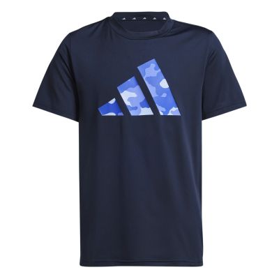 TRAIN ESSENTIALS SEASONAL PRINT T-SHIRT JUNIOR in blau