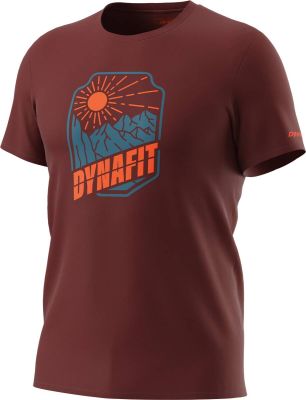 DYNAFIT Herren Shirt GRAPHIC in rot