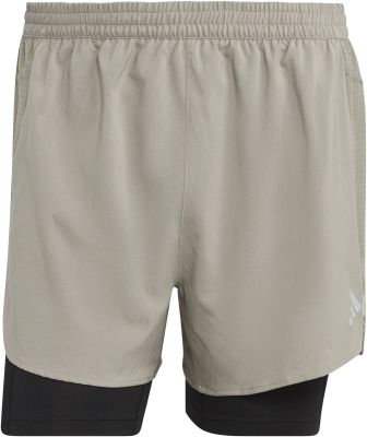 ADIDAS Herren D4R SHORT 2IN1 in grau