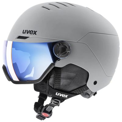 uvex wanted visor rhino matt 54-58 in grau