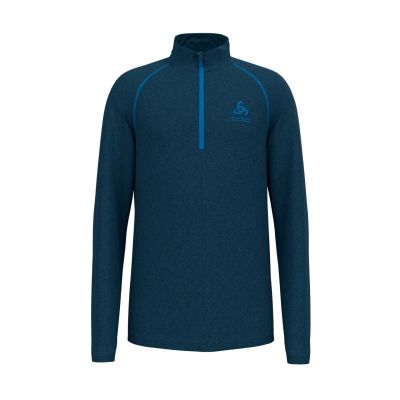 Mid layer 1/2 zip RIGI KIDS in blau