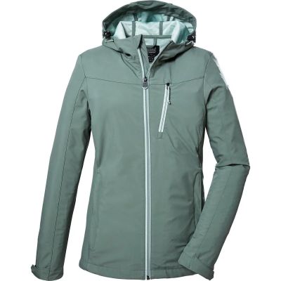 KILLTEC Damen Funktionsjacke KOS 89 WMN SFTSHLL JCKT in grün