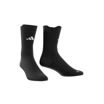 TENNIS CRW SOCK in black/white