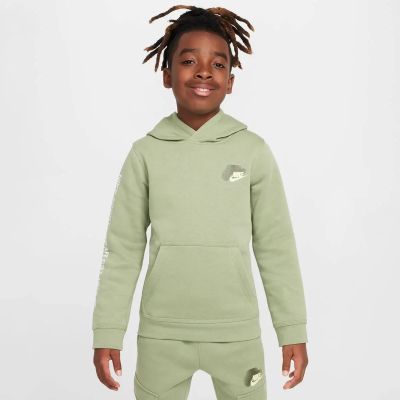 Kinder Shirt Sportswear Standard Issue Fleece in grau