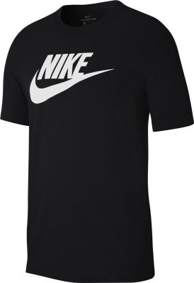 NIKE Herren Shirt M NSW TEE ICON FUTURA in schwarz