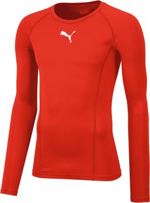 PUMA Underwear - Langarm LIGA Baselayer Warm Longsleeve Kids in braun