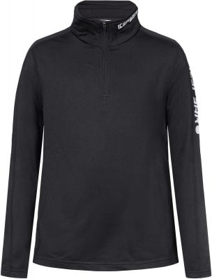 ICEPEAK Kinder Fleecepullover Robin Jr in schwarz