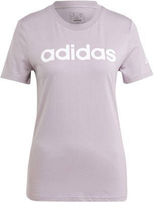 ADIDAS Damen Shirt W LIN T in silber